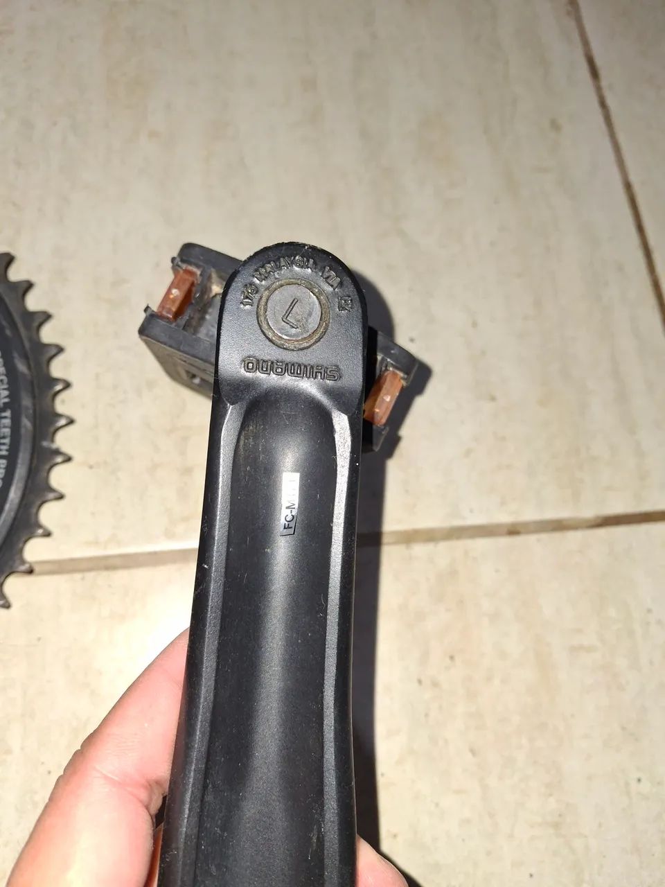 Pedivela shimano com pedal - Foto 3