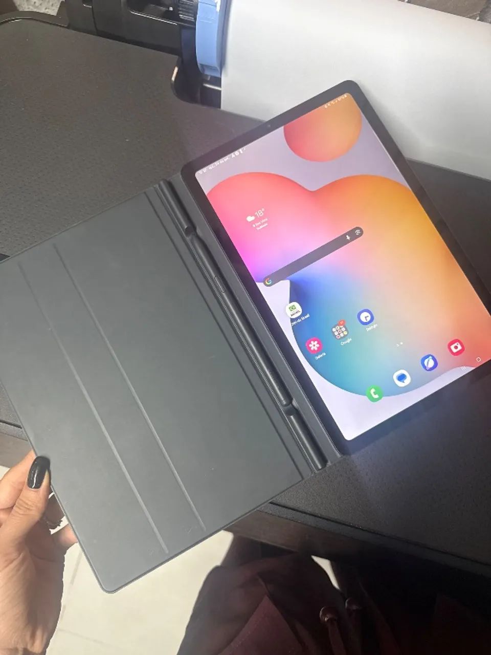 Samsung Galaxy Tab S6 Lite LTE 128GB + S Pen + Capa - Impecável - Foto 3