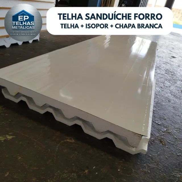 TELHA SANDUÍCHE FORRO 