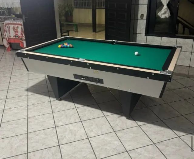 Mesa de Sinuca Comercial Completa
