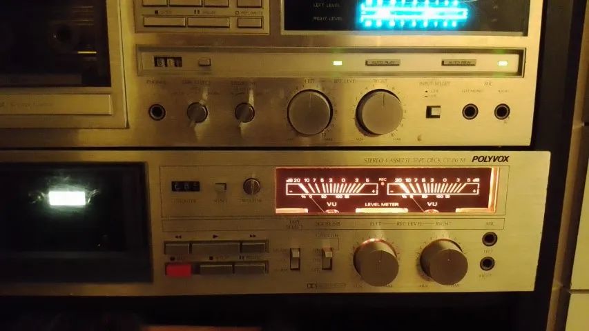 2 TAPE DECK CP 500 E CP 80M POLYVOX - Foto 2