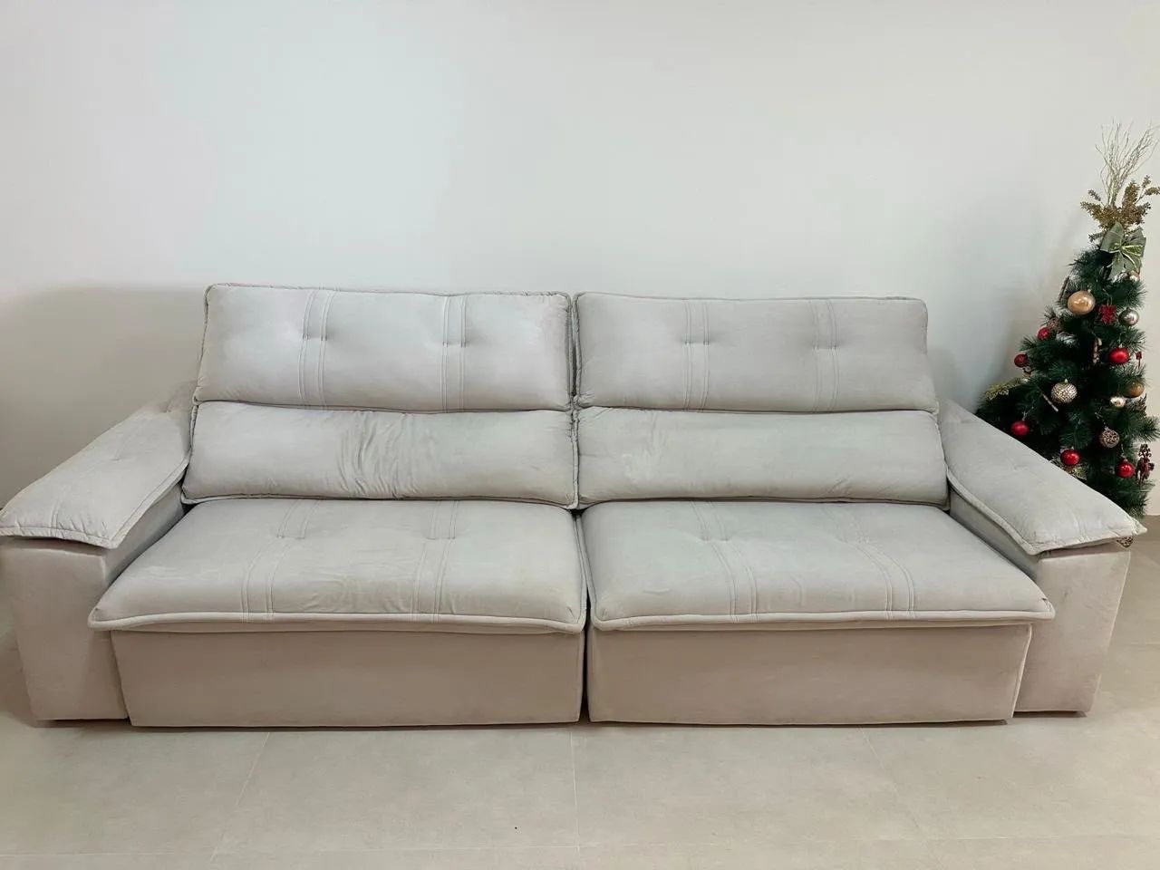 Sofá retratil - off white - Foto 4