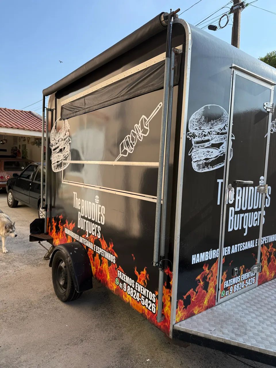 Foodtruck com churrasqueira  - Foto 3