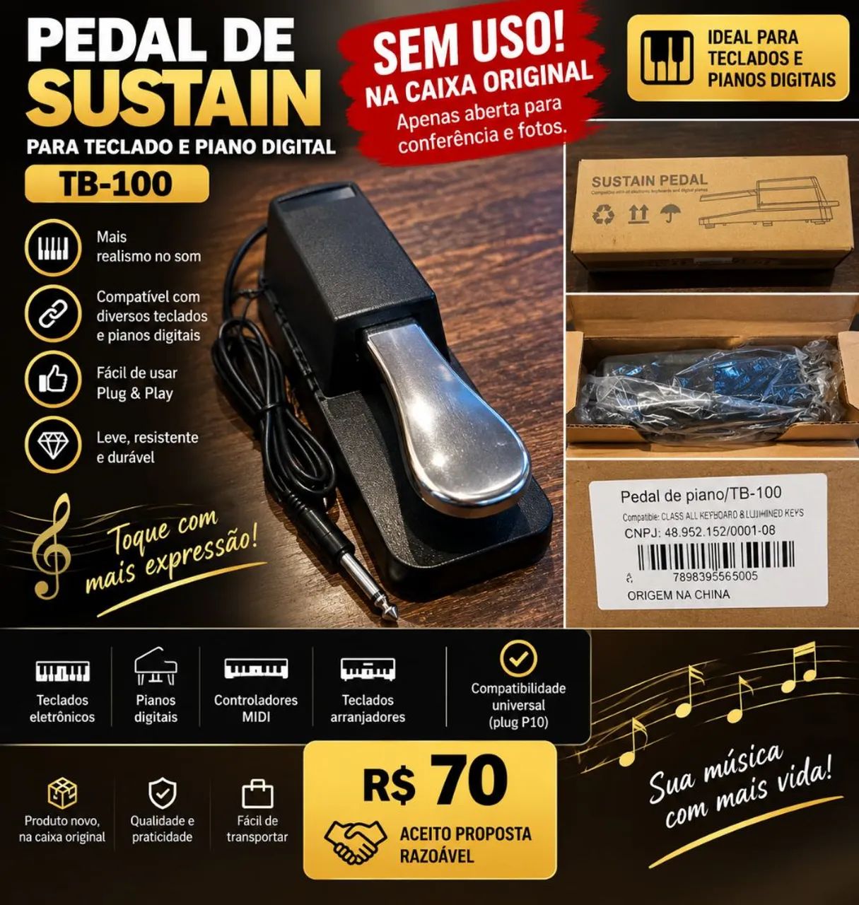 Pedal de Sustain