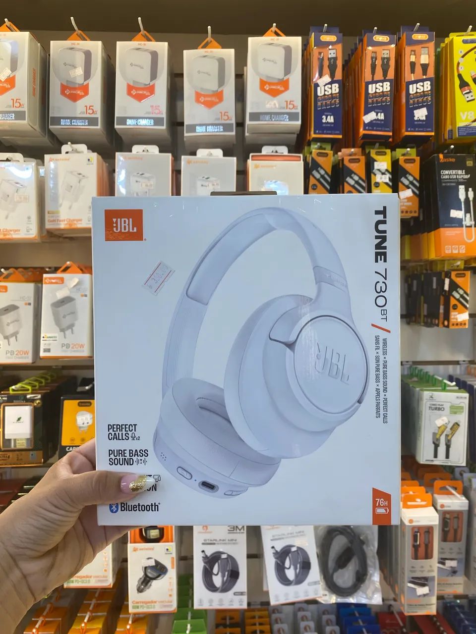 FONE DE OUVIDO JBL TUNE 730bt - Foto 4