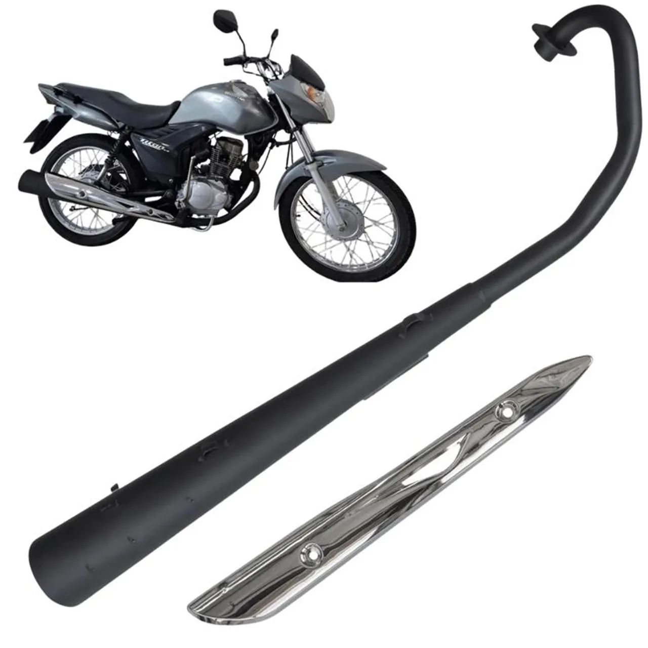 Escape da mix150 original, no melhor preço - Peças para motos