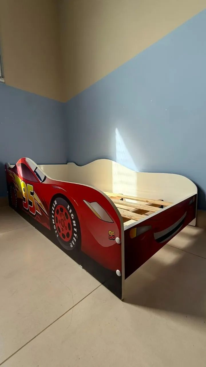 Cama Infantil Relampago Mcqueen  - Foto 3
