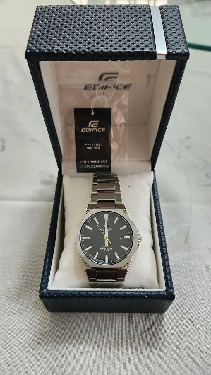 Relógio Edifice EFR-S108DJ nunca usado - Foto 2
