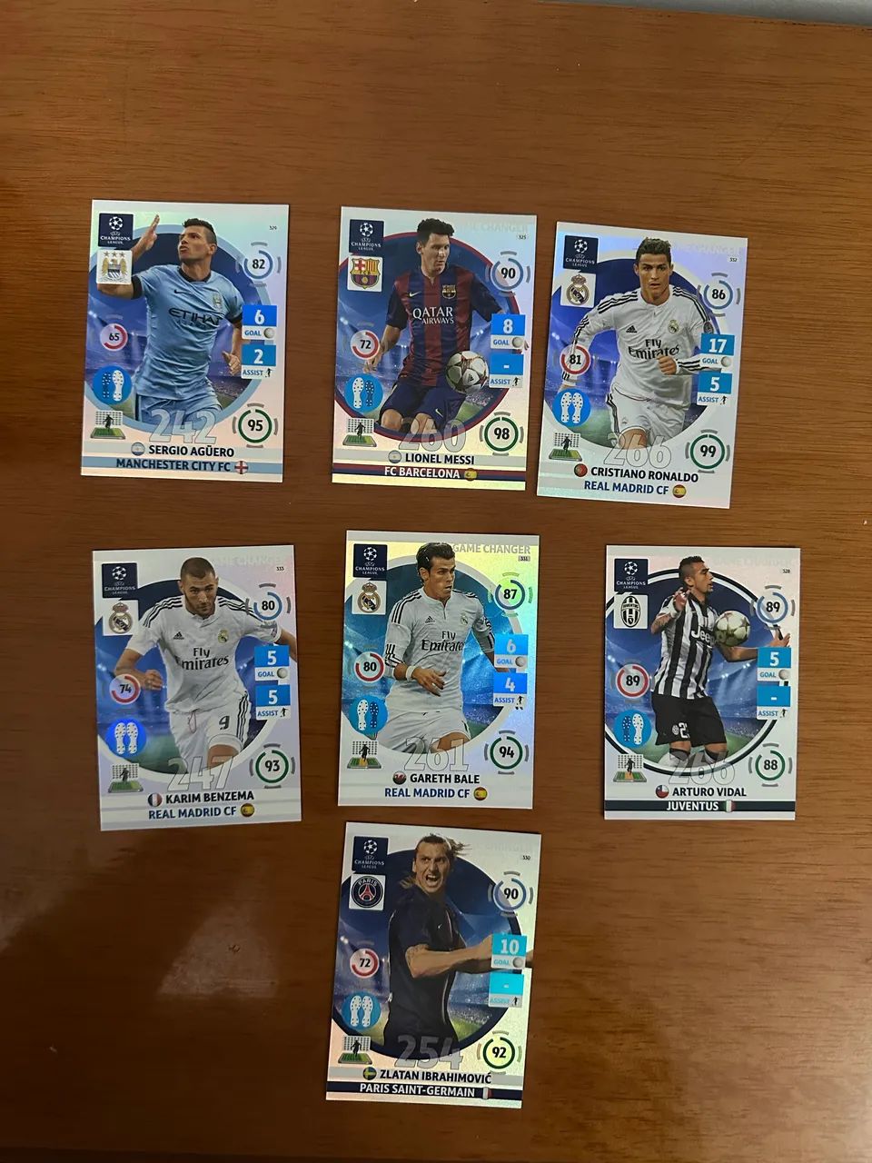 Cards da champions de 2015 Panini  - Foto 4