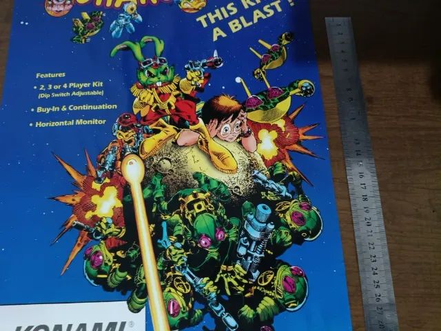 Material de divulgação Bucky'O Hare original 1993 - Foto 2