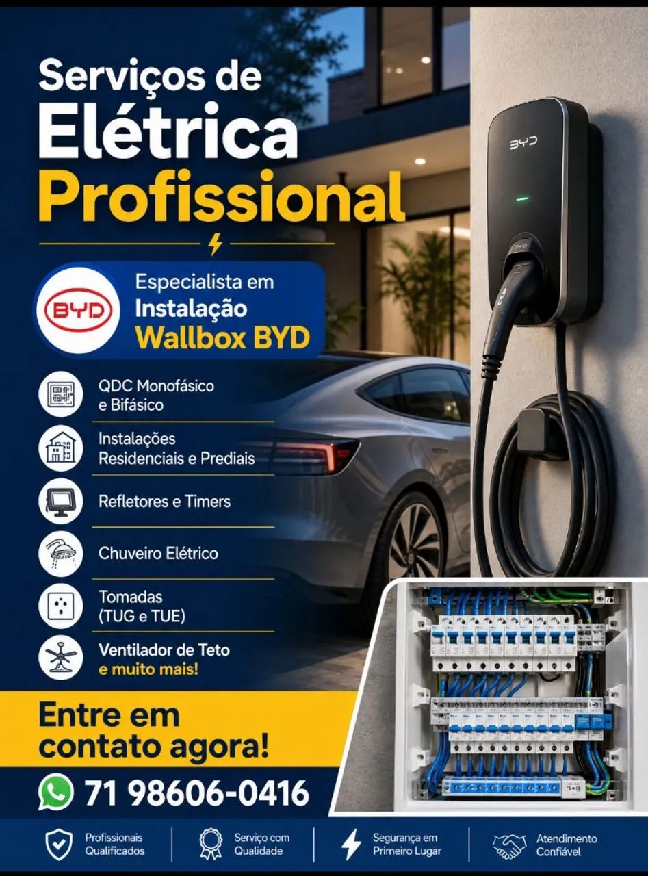 Eletricista em Lauro de Freitas 