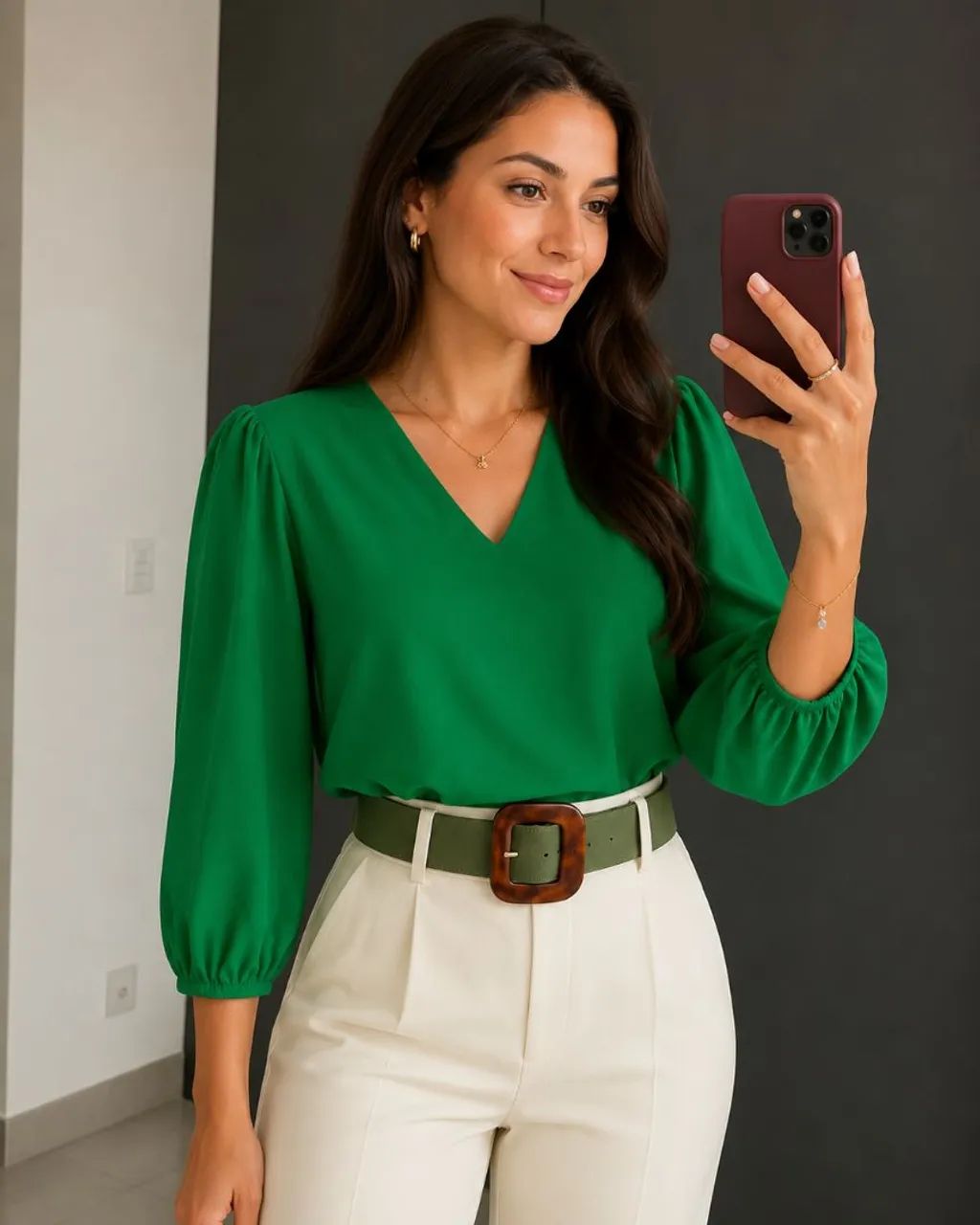 Blusa feminina Elegante  - Foto 4