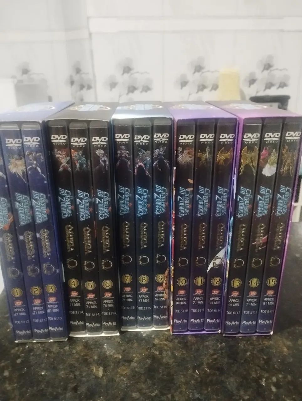 Dvds saga completa caleuris do zodíaco originais  - Foto 2
