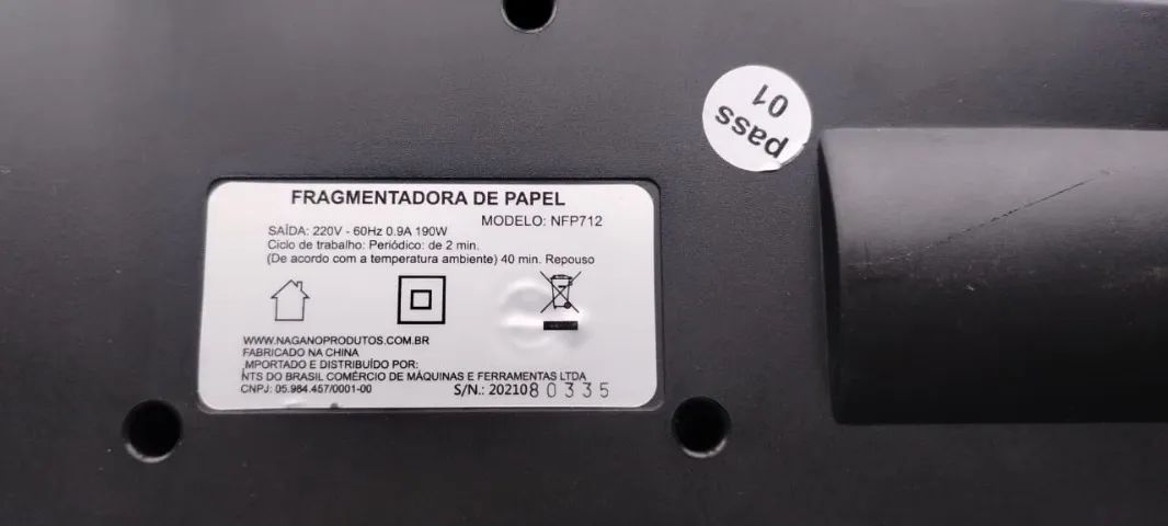 Fragmentadora de papel - Foto 2