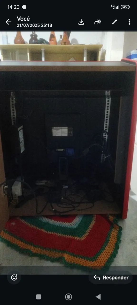 Vídeo game bartop 12.700 jogos  - Foto 4