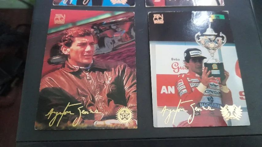 Cards Ayrton Senna Coleção Perfil De Um Herói 52, 77, 86,113