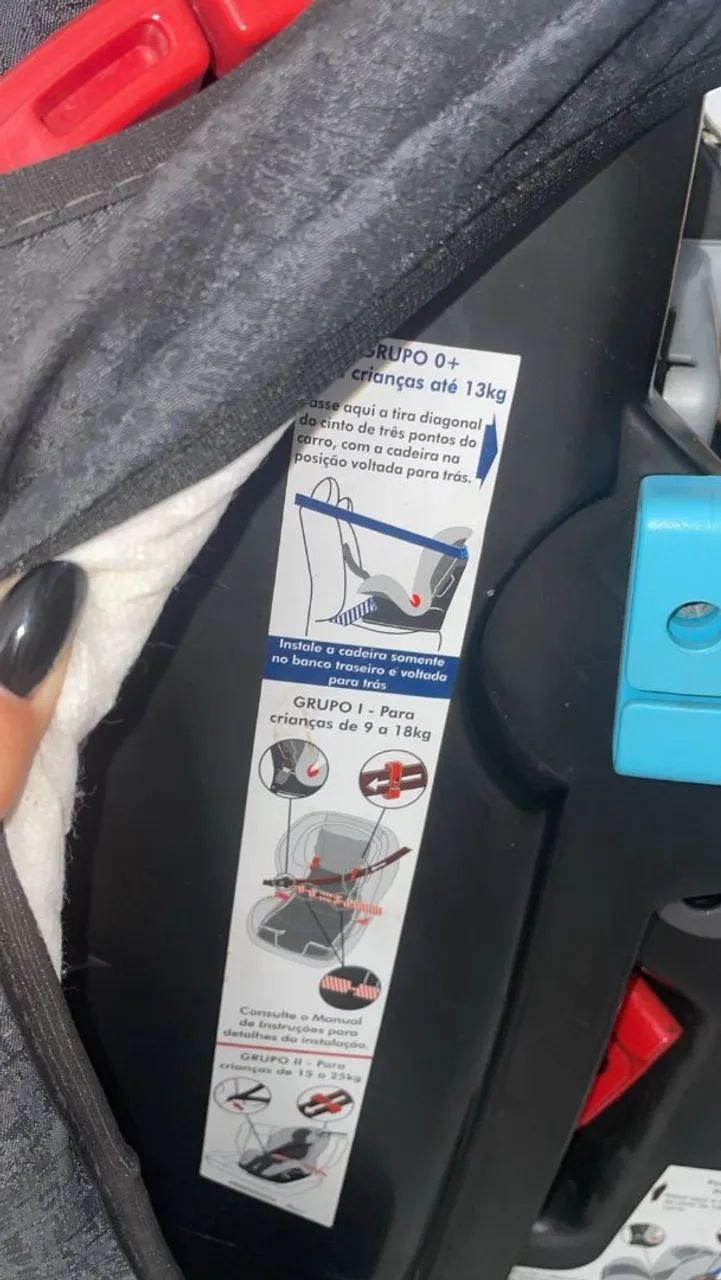 Cadeirinha Matrix Evolution Burigotto de 0-25kg - Foto 2