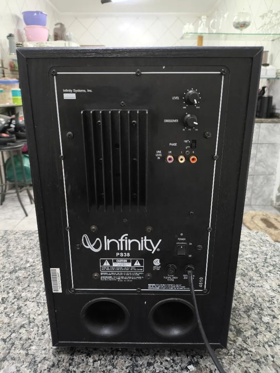 Subwoofer Infinity PS38  - Foto 4