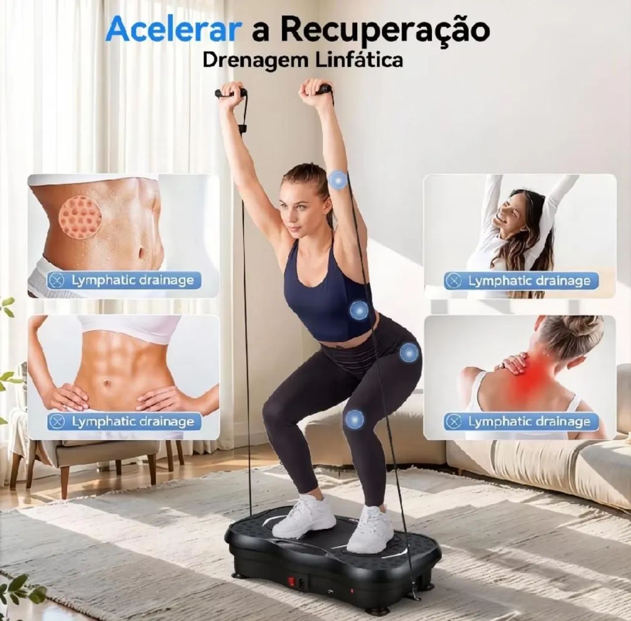 Plataforma Vibratória HEROI Multifuncional 290,00 - Foto 3