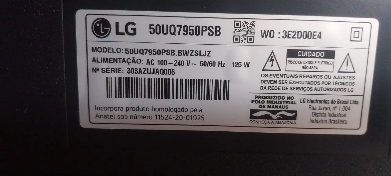 TV lg 50  com defeito  - Foto 2