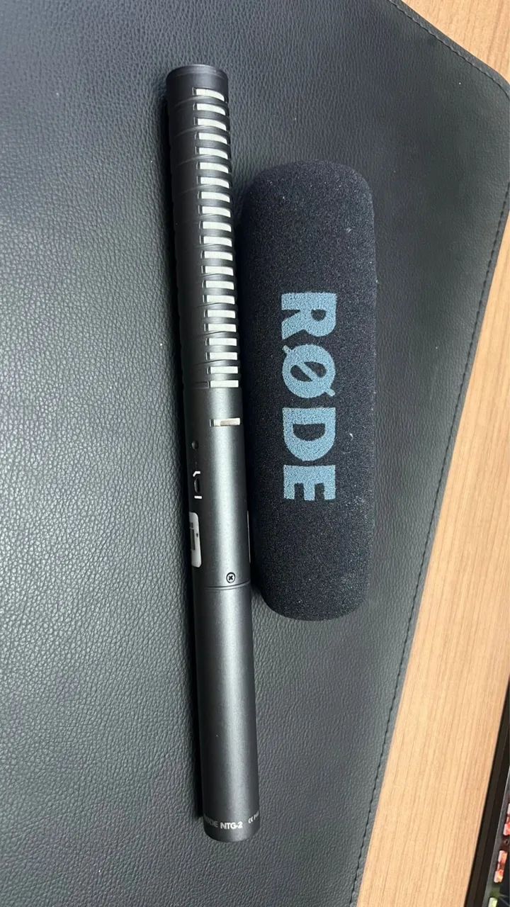 Microfone Rode NTG 2 - Microfones e Gravadores - Farolândia