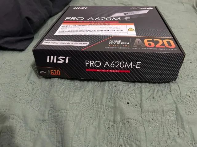 Kit Ryzen 5 8500g e placa mãe msi - Foto 3