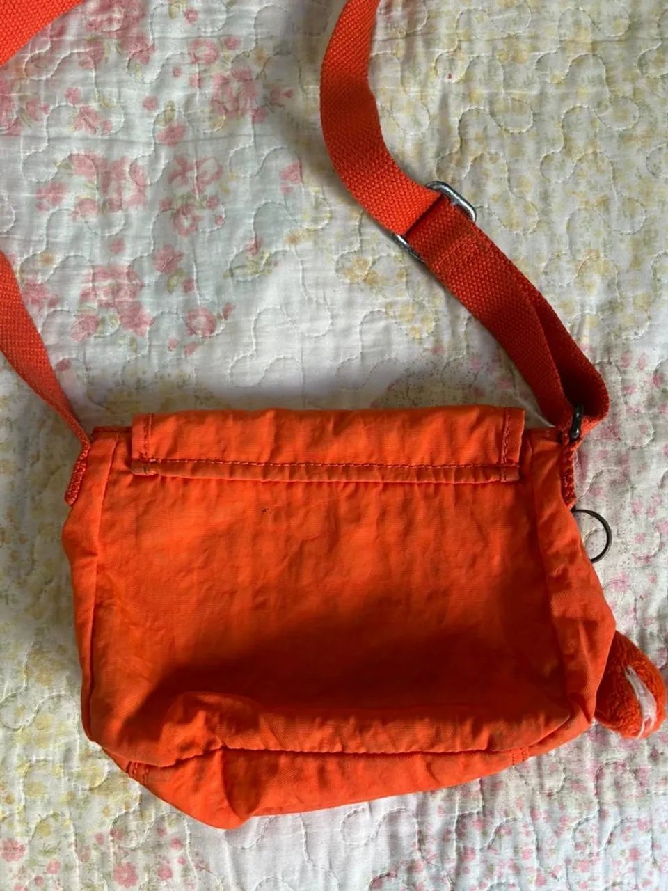 bolsa kipling transversal laranja - Foto 2