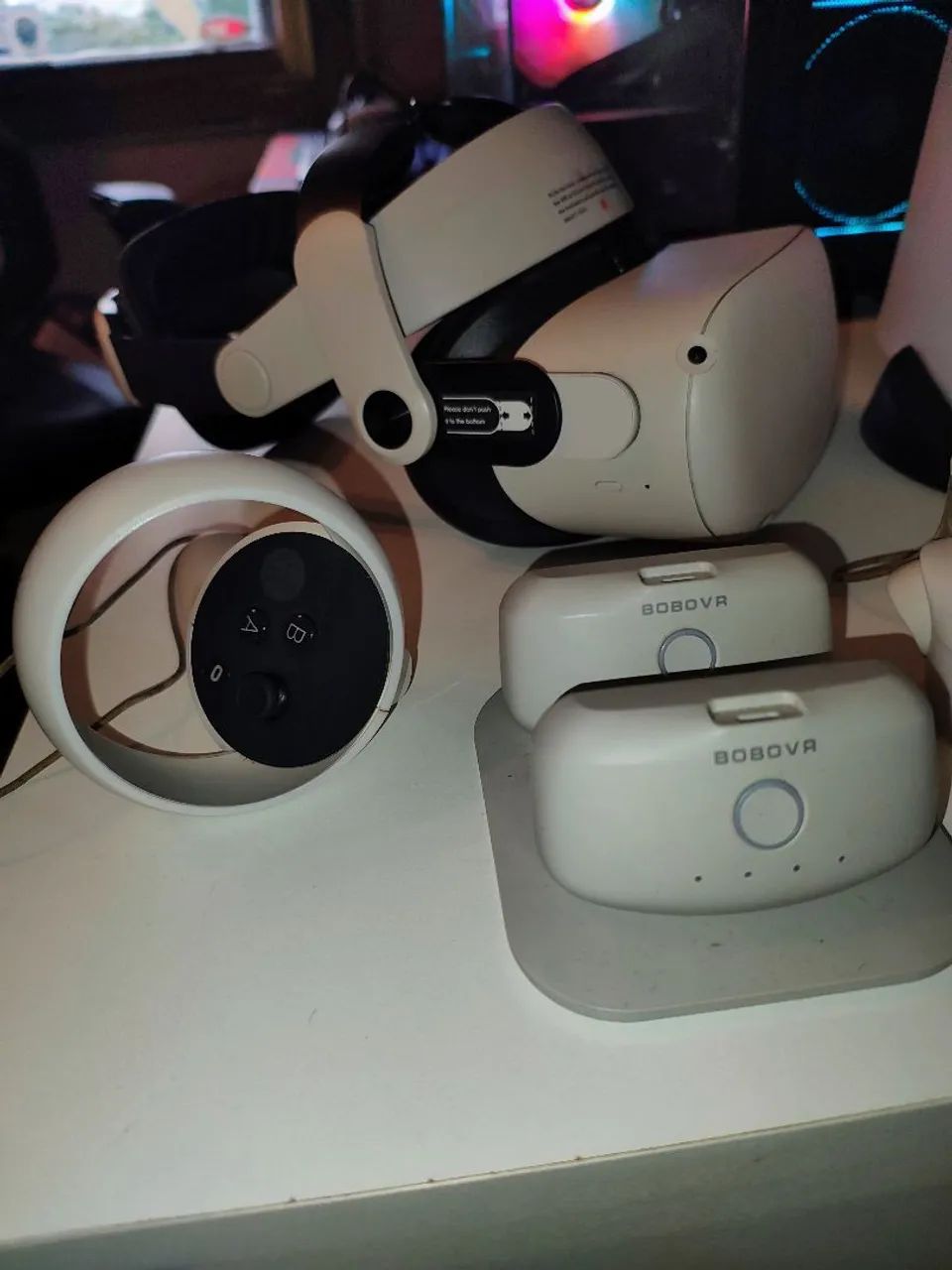 ÓCULOS META QUEST 2 + BOBOVR M2 PLUS - Consoles de Vídeo Game