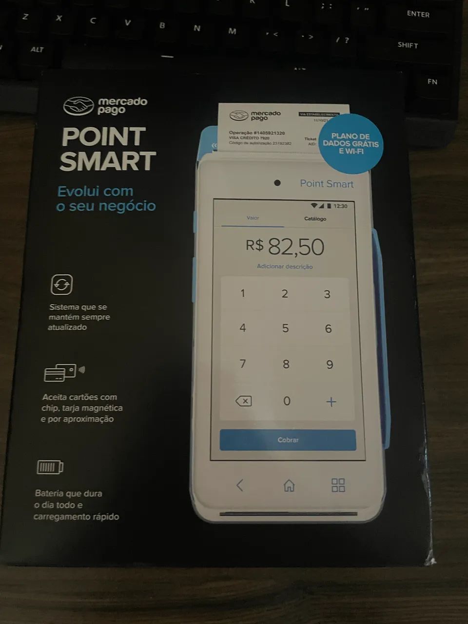 Maquininha Mercado Pago Point Smart