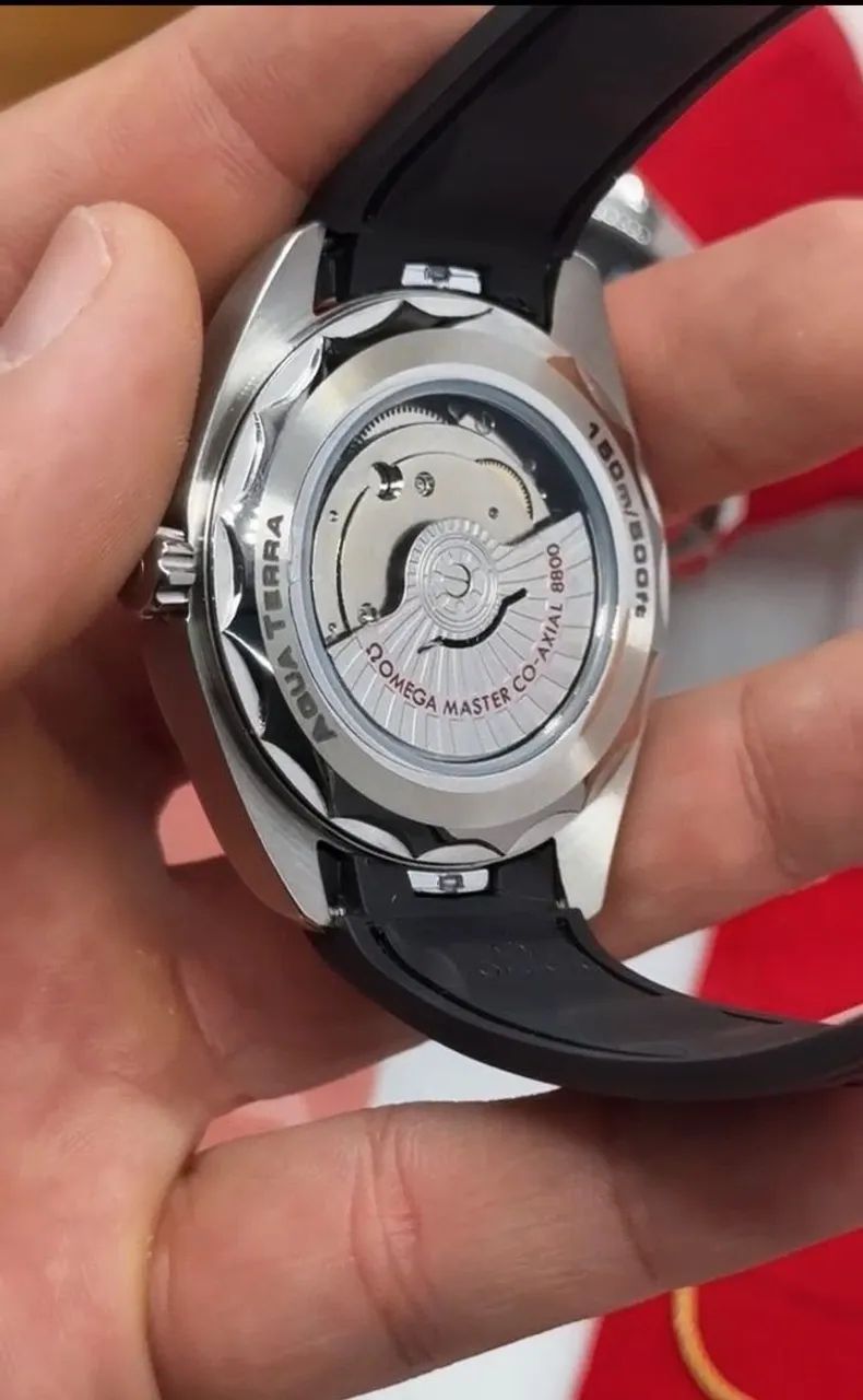 Relógio Estilo Omega Seamaster Aqua Terra Automático - Foto 3