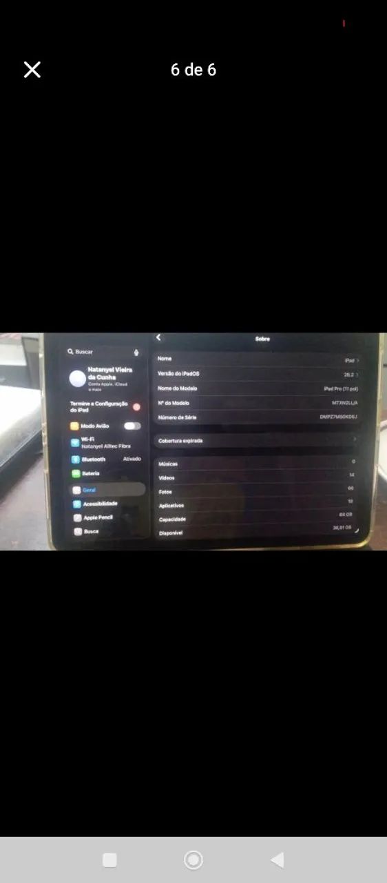 Ipad 11 pro 64bg  - Foto 3