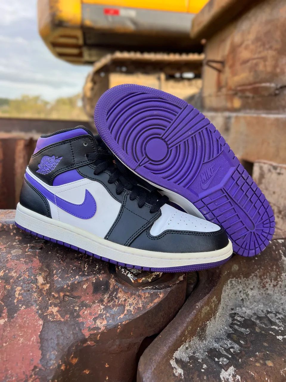 Air Jordan 1 - Dark Íris - 40BR - Foto 2