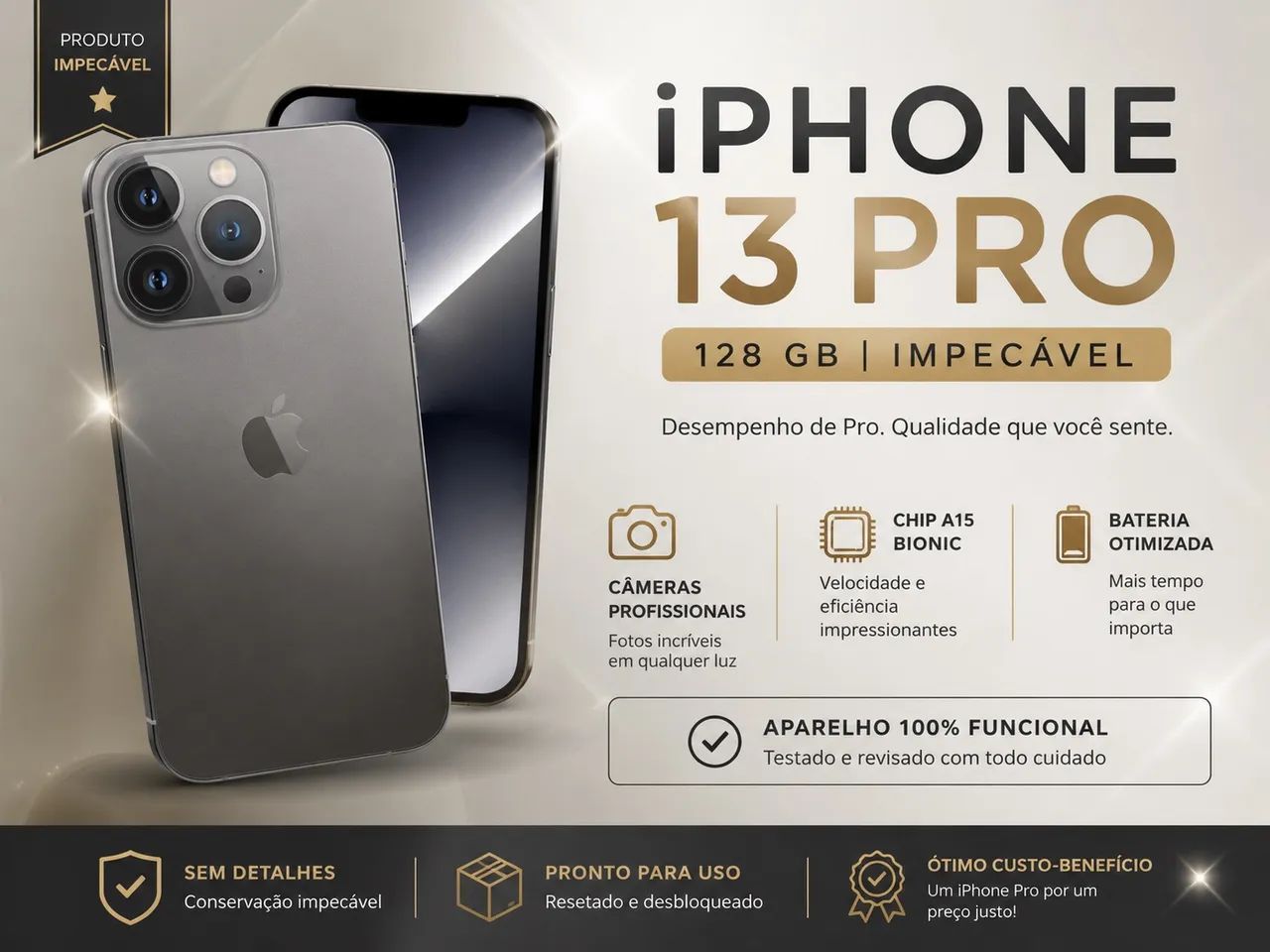 iPhone 13 Pro 128GB - Chip OFF