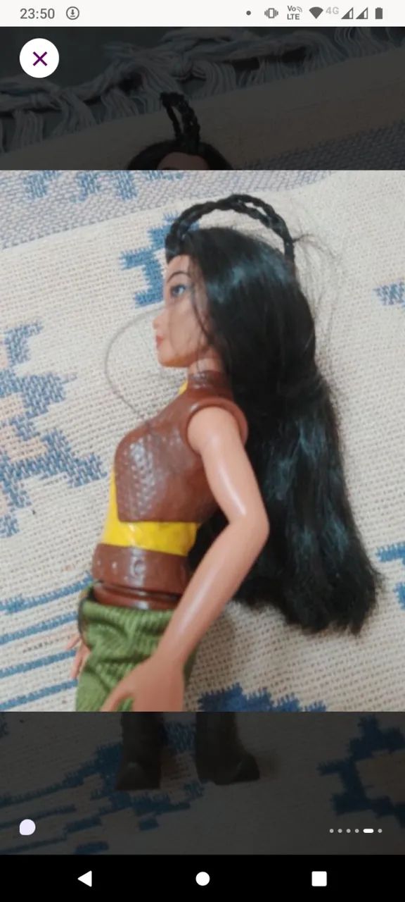 Boneca Disney princesa Raya  - Foto 3