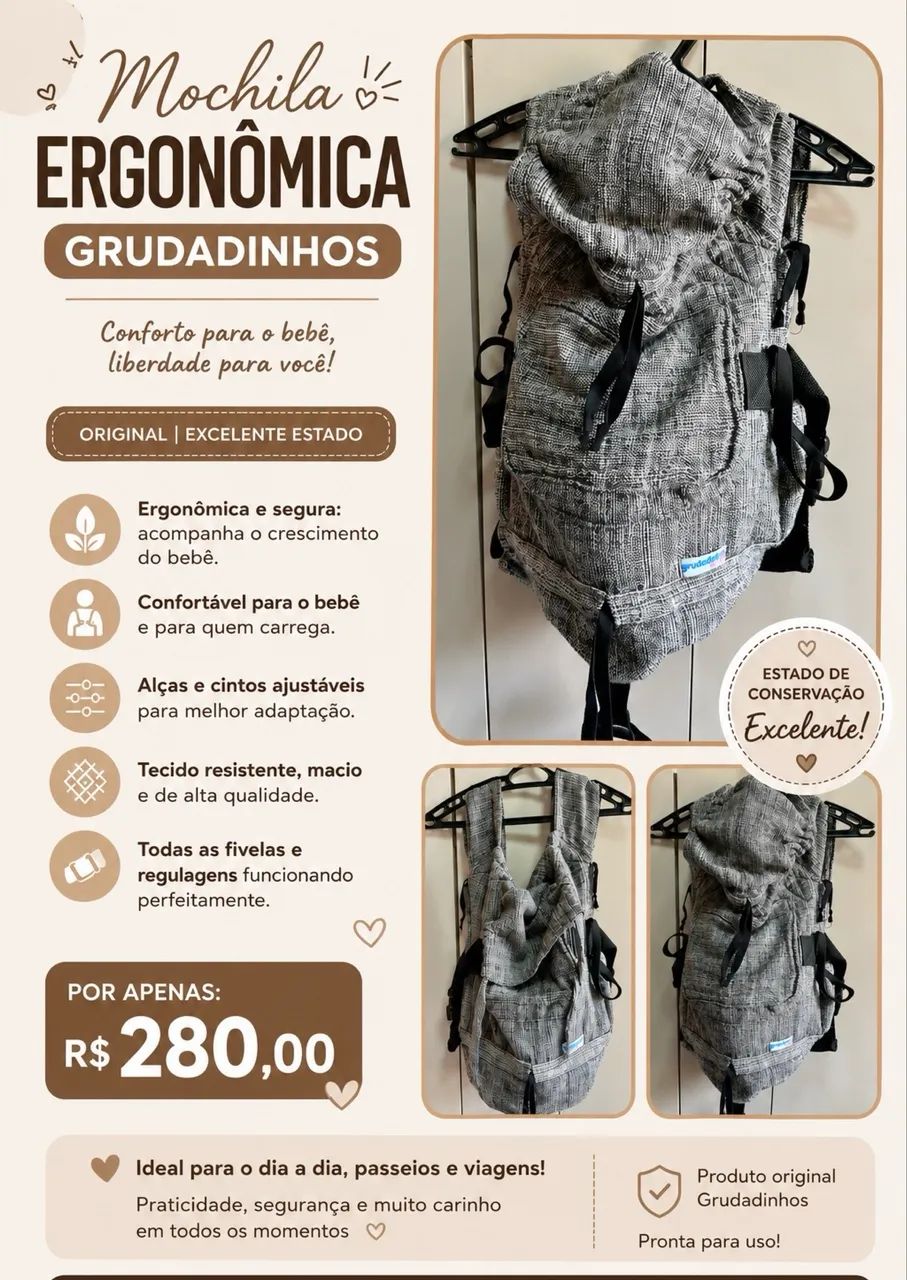 Mochila ergométrica 