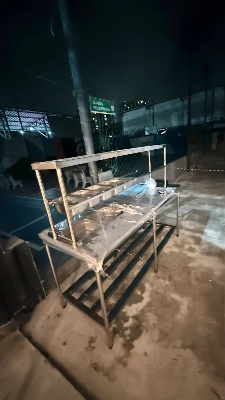 Mesa de montagem de inox  - Foto 3