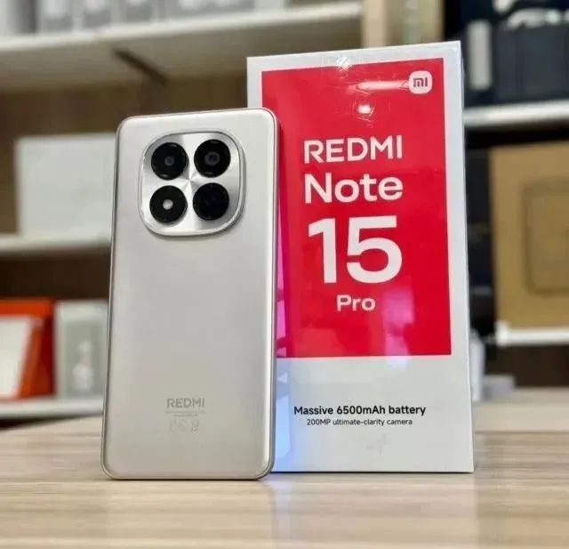 Lacrados! Redmi Note 15 PRO 4G NFC - 256GB Rom / 8GB Ram - Versão Global + Capa e Película