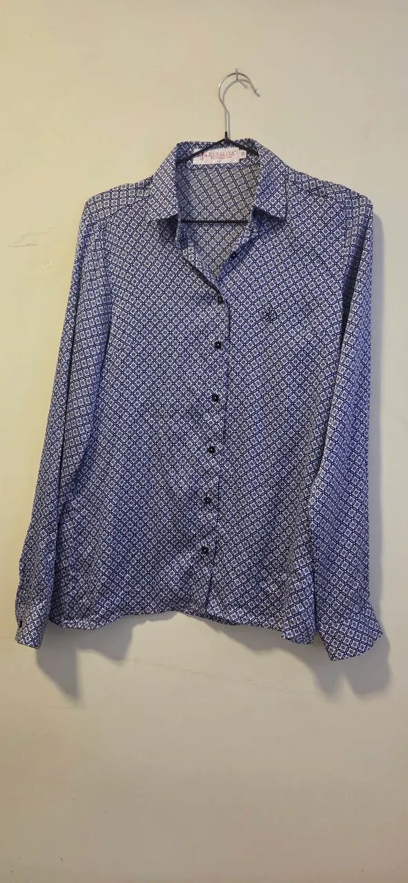 Camisa seda dudalina P