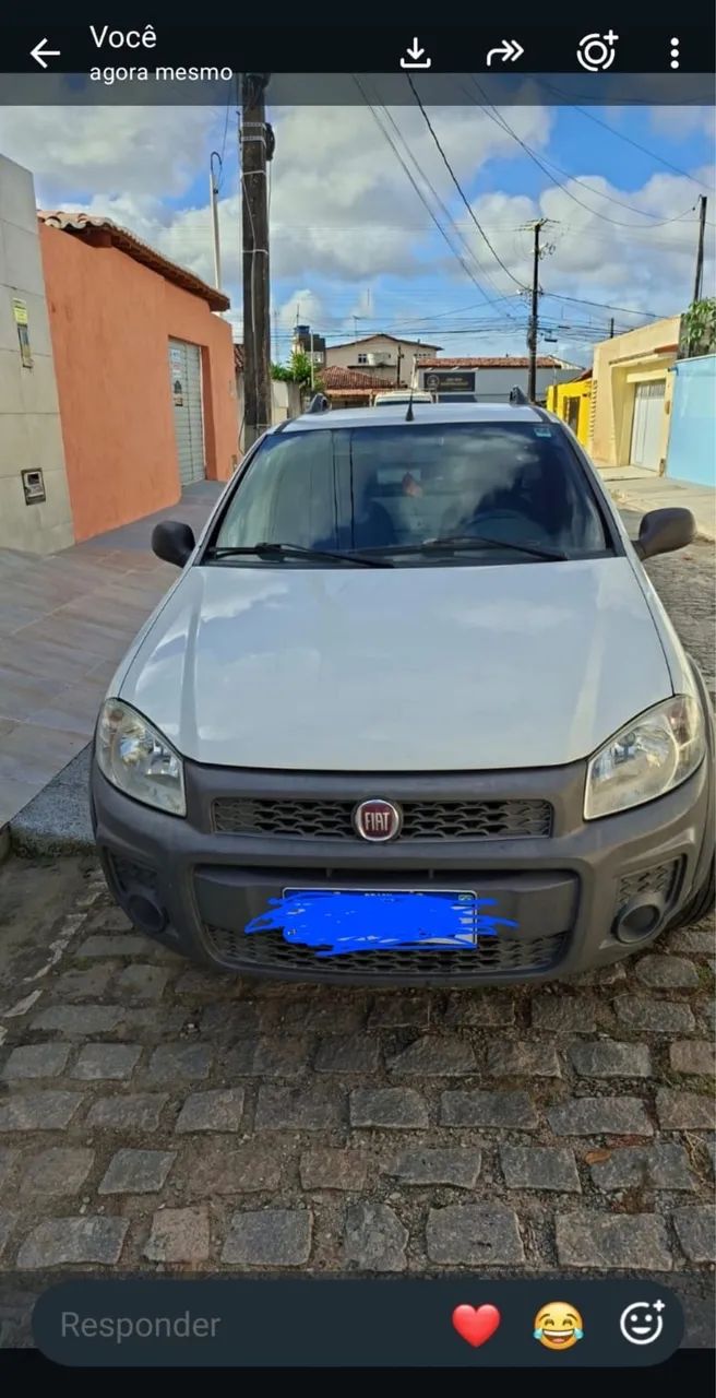 Fiat Strada Working Hard 1.4 Fire Flex 8V CS 2019 - Foto 3