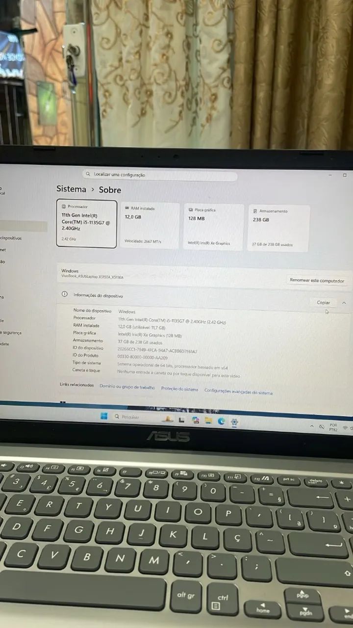Notebook ASUS VivoBook -Intel Core i5-1135G7 - Foto 3