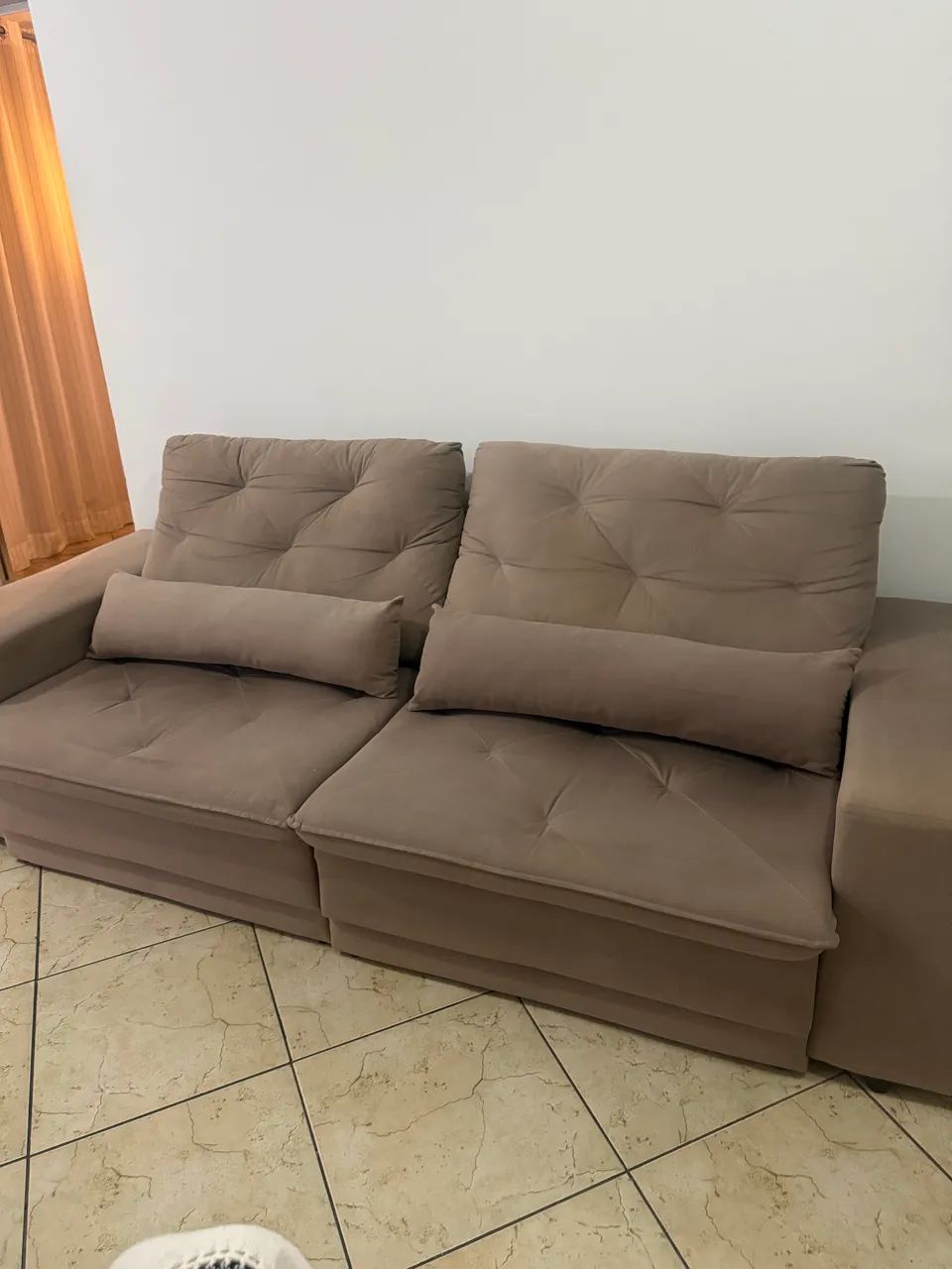 Sofá 5 lugares retratil 