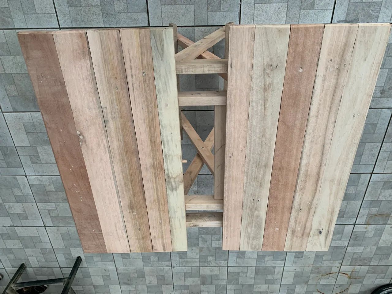 Mesa quadrada  dobrável para bar e restaurante e Lanchonete  - Foto 3
