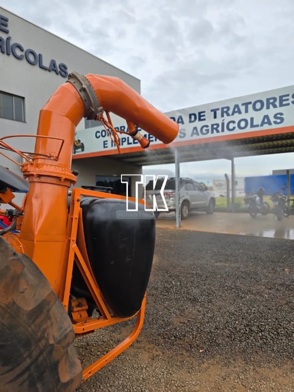 cod. 1424 PULVERIZADOR CANHÃO JACTO 400 LITROS - Tk Tratores Nova Andradina-MS - Foto 4