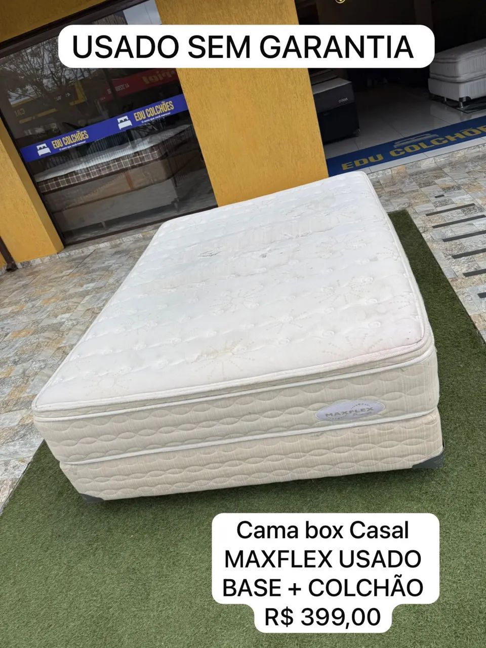 Cama Box Casal MAXFLEX USADA - USADO 