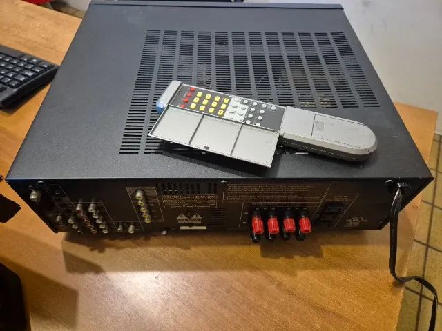 Receiver Denon Dra 297 con controle - Foto 4