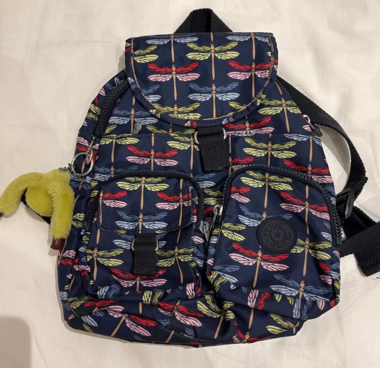 mochila pequena kipling (lovebug)