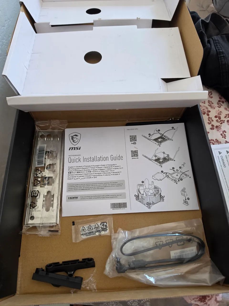 Placa mãe MSI B550m PRO-VDH AM4 - Foto 4