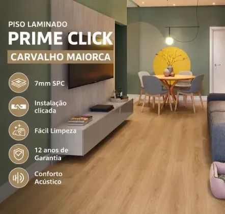 Piso Laminado Clicado  - Foto 3