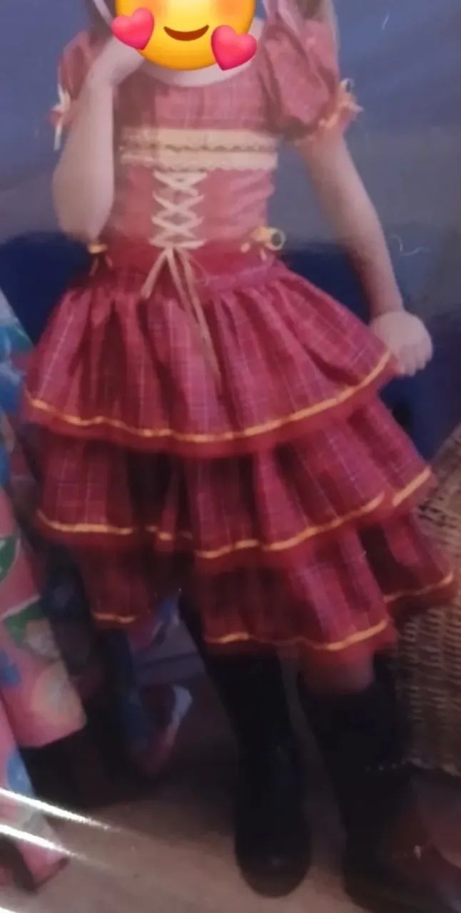 Vestido  junino infantil  - Foto 4