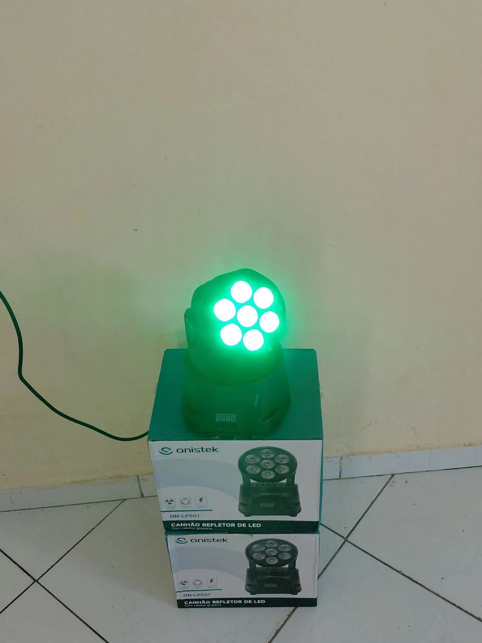 2 CANHÃO  DE LED NOVOS - Foto 5